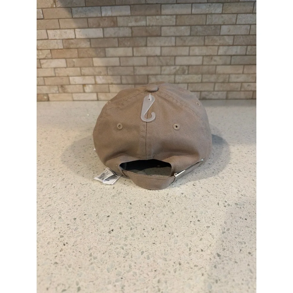 Disney Mickey Mouse Tan  Embroidered Logo Baseball Cap Adjustable Adult nwt